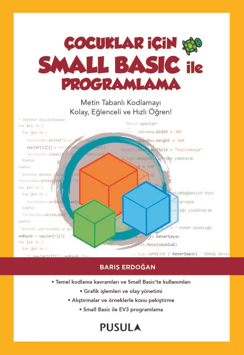 Çocuklar İçin Small Basic ile Programlama kitap kapağı
