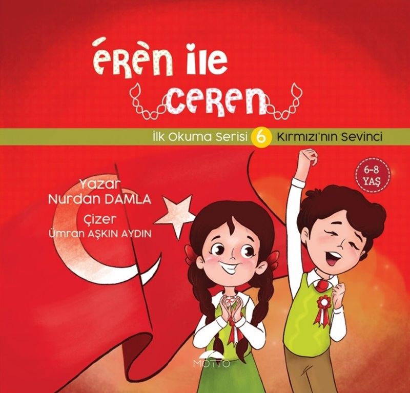 Eren ile Ceren 6 / Kırmızı'nın Sevinci kitap kapağı