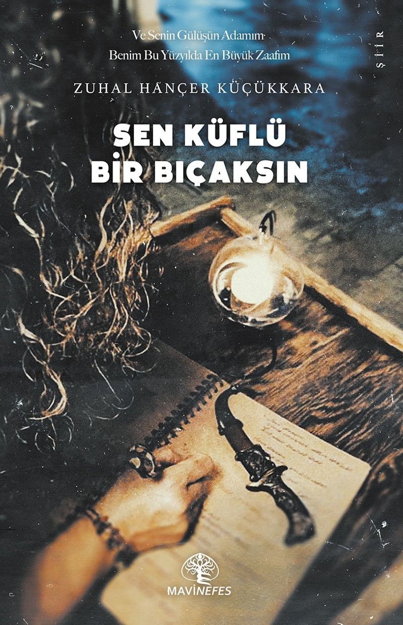 Sen Küflü Bir Bıçaksın kitap kapağı