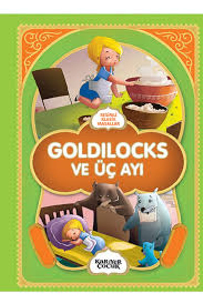 Goldilocks ve Üç Ayı kitap kapağı