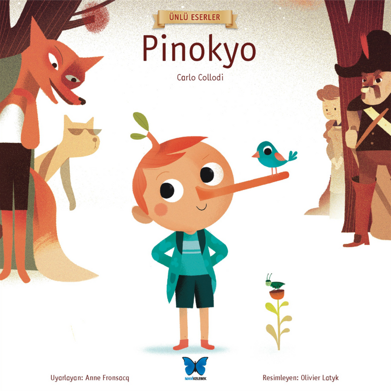 Pinokyo kitap kapağı