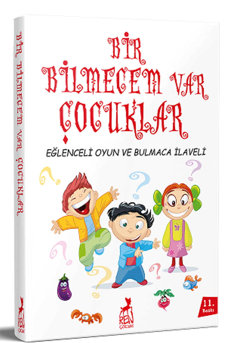 Bir Bilmecem Var Çocuklar kitap kapağı