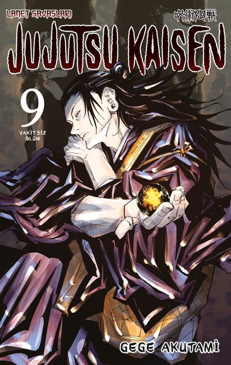 Jujutsu Kaisen 9. Cilt / Vakitsiz Ölüm kitap kapağı