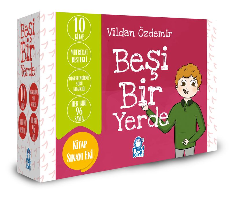 Beşi Bir Yerde 4. Sınıf Okuma Seti (10 Kitap) kitap kapağı