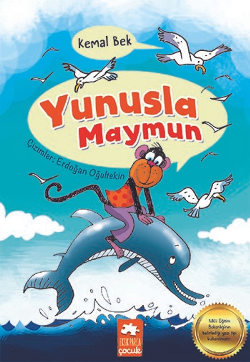 Yunusla Maymun kitap kapağı