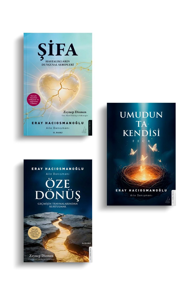 Eray Hacıosmanoğlu Psikoloji Serisi ( 3 Kitap Set ) kitap kapağı