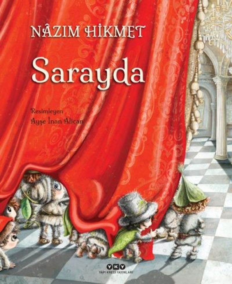 Sarayda (Karton Kapak) kitap kapağı