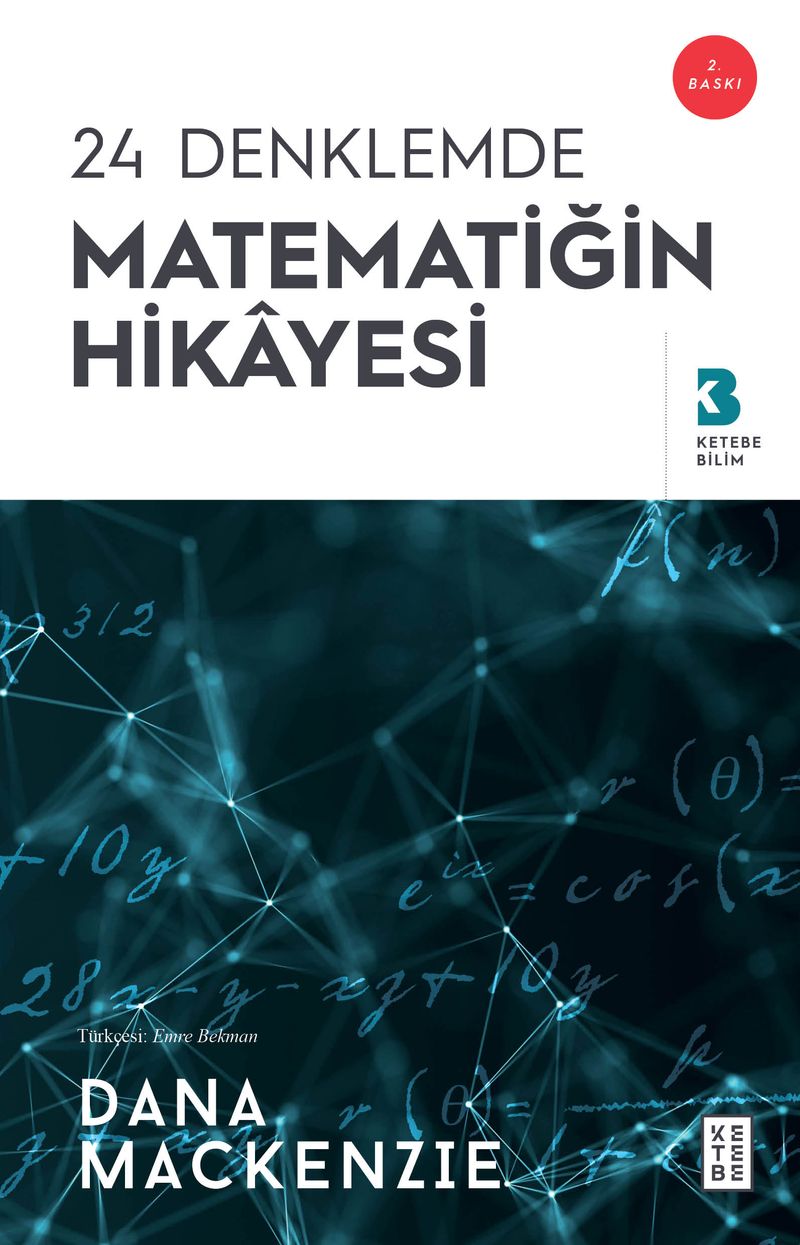 24 Denklemde Matematiğin Hikayesi kitap kapağı