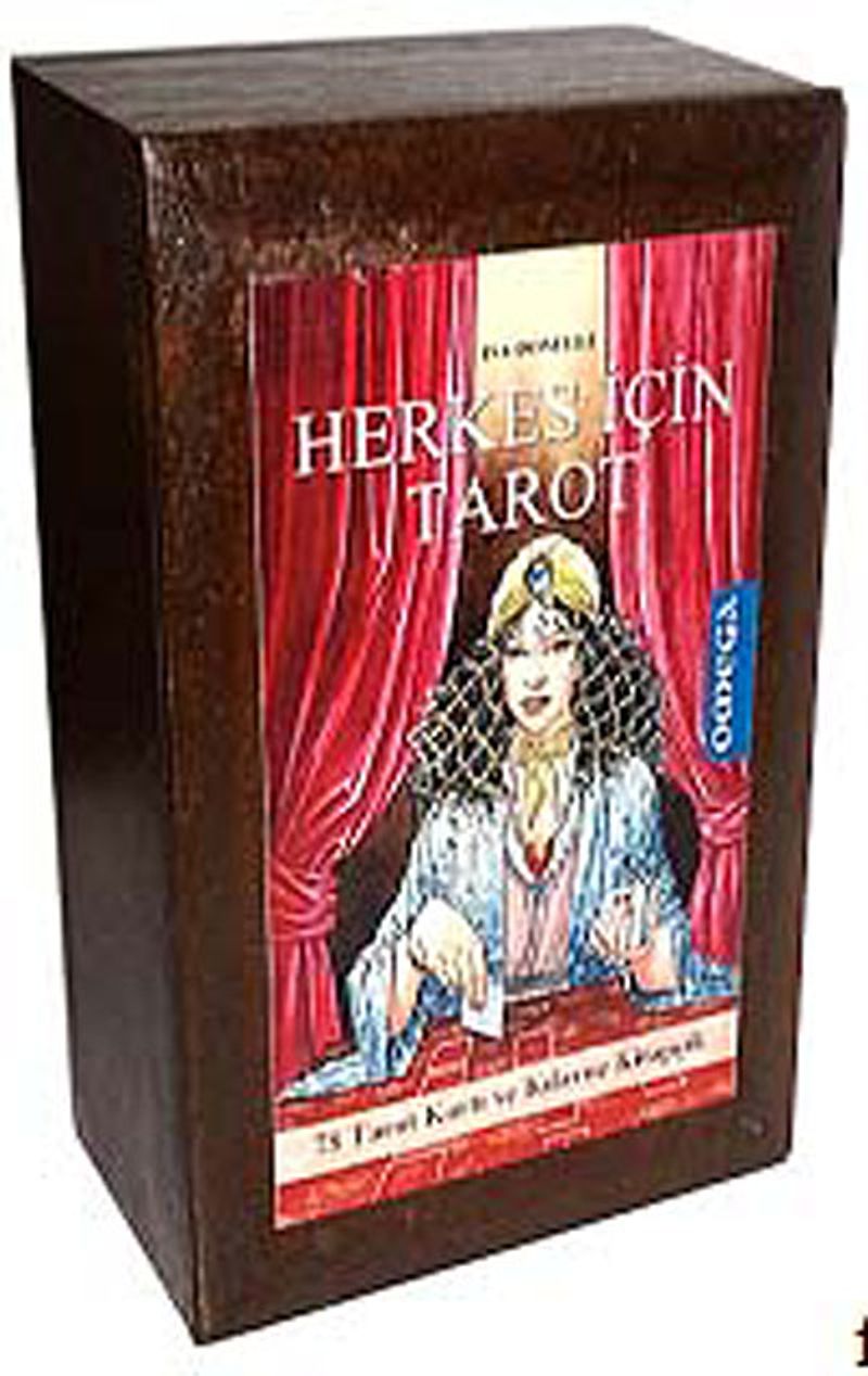 Herkes İçin Tarot (Tahta Kutu İçinde) kitap kapağı
