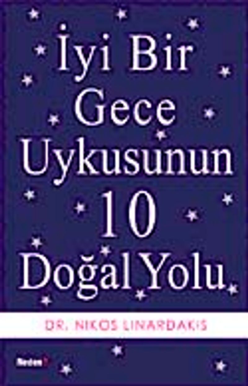 İyi Bir Gece Uykusunun 10 Doğal Yolu kitap kapağı