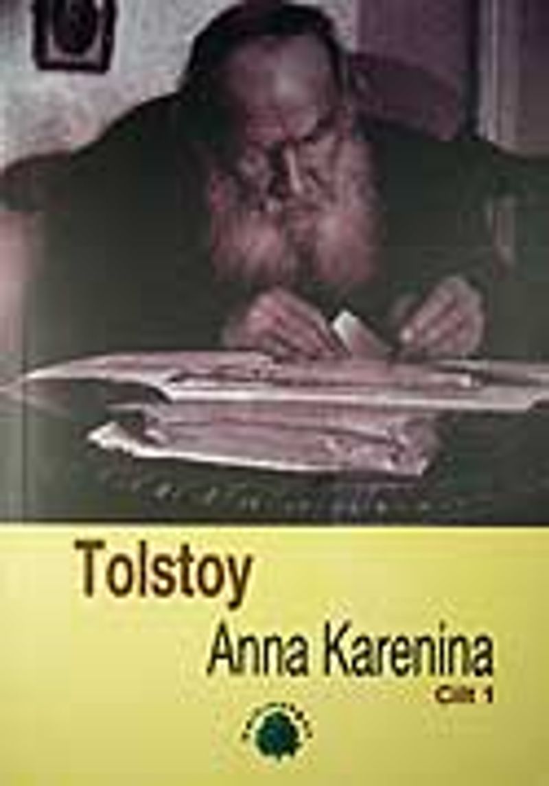 Anna Karenina Cilt-1 kitap kapağı