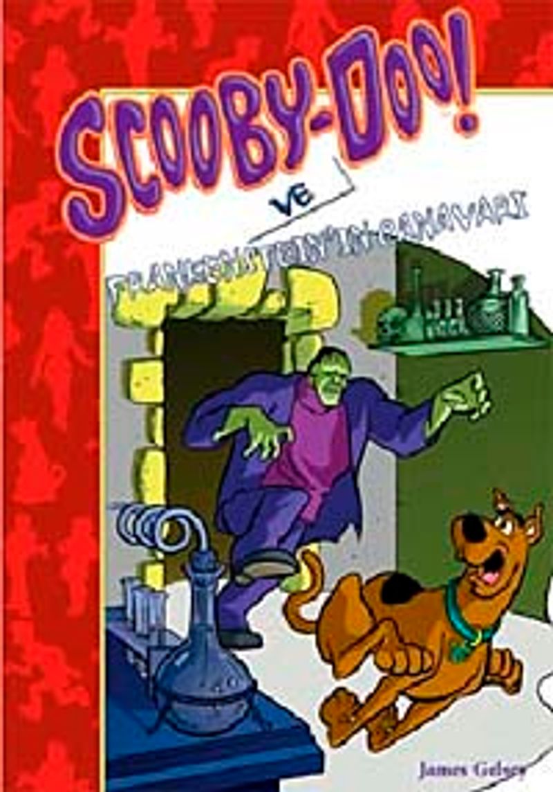 Scooby Doo ve Frankenstein'ın Canavarı kitap kapağı