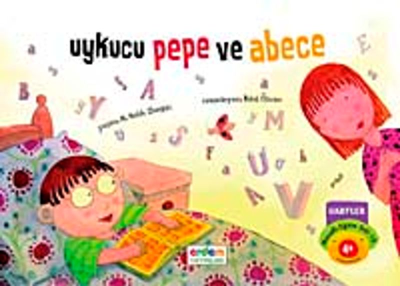 Uykucu Pepe ve Abece kitap kapağı
