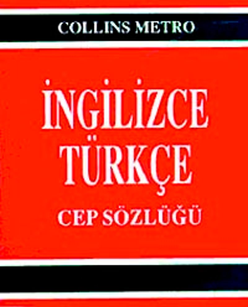 Collins Metro İngilizce Türkçe Cep Sözlüğü kitap kapağı