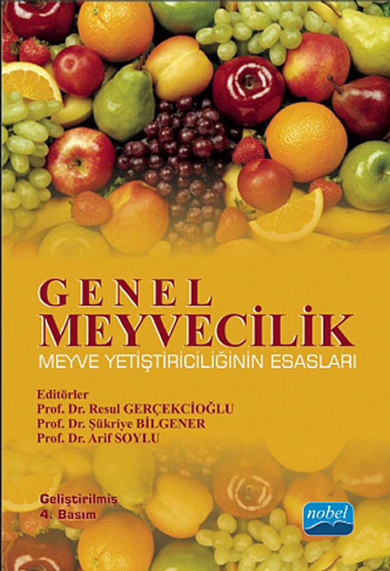 Genel Meyvecilik kitap kapağı