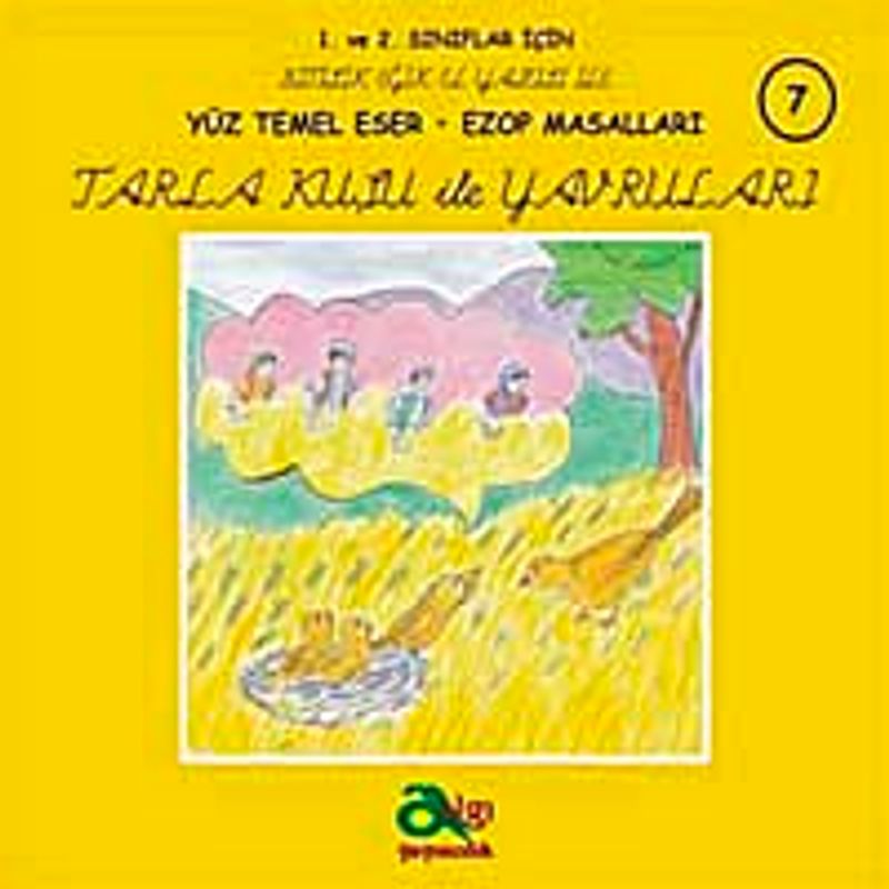Tarla Kuşu ile Yavruları kitap kapağı