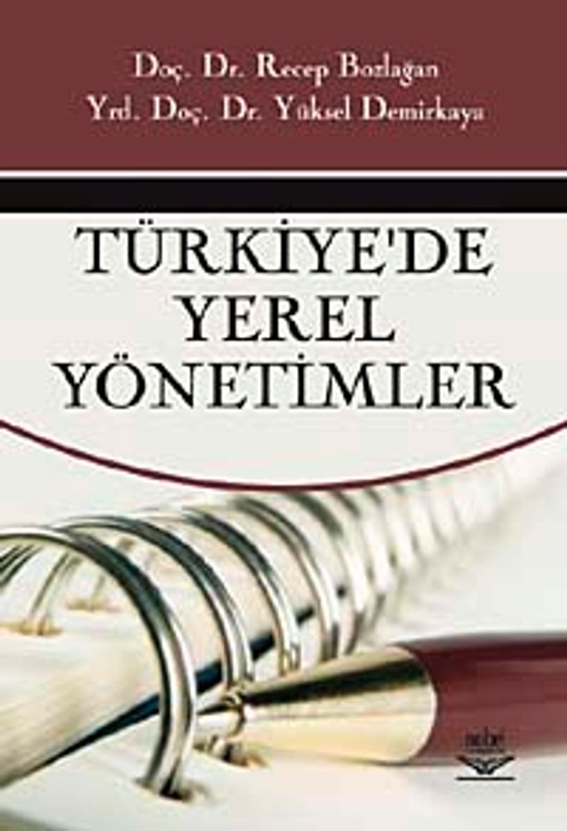 Türkiye'de Yerel Yönetimler kitap kapağı