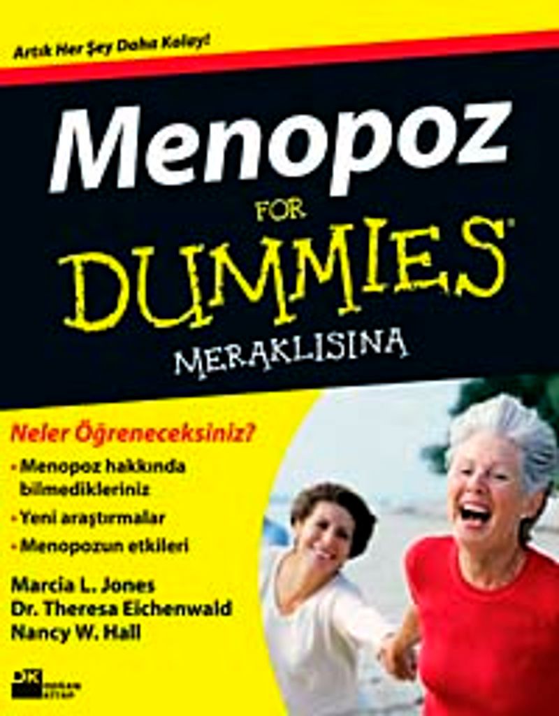 Menopoz For Dummies Meraklısına kitap kapağı