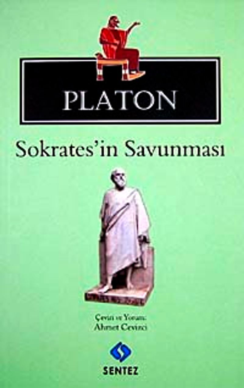Sokrates'in Savunması kitap kapağı