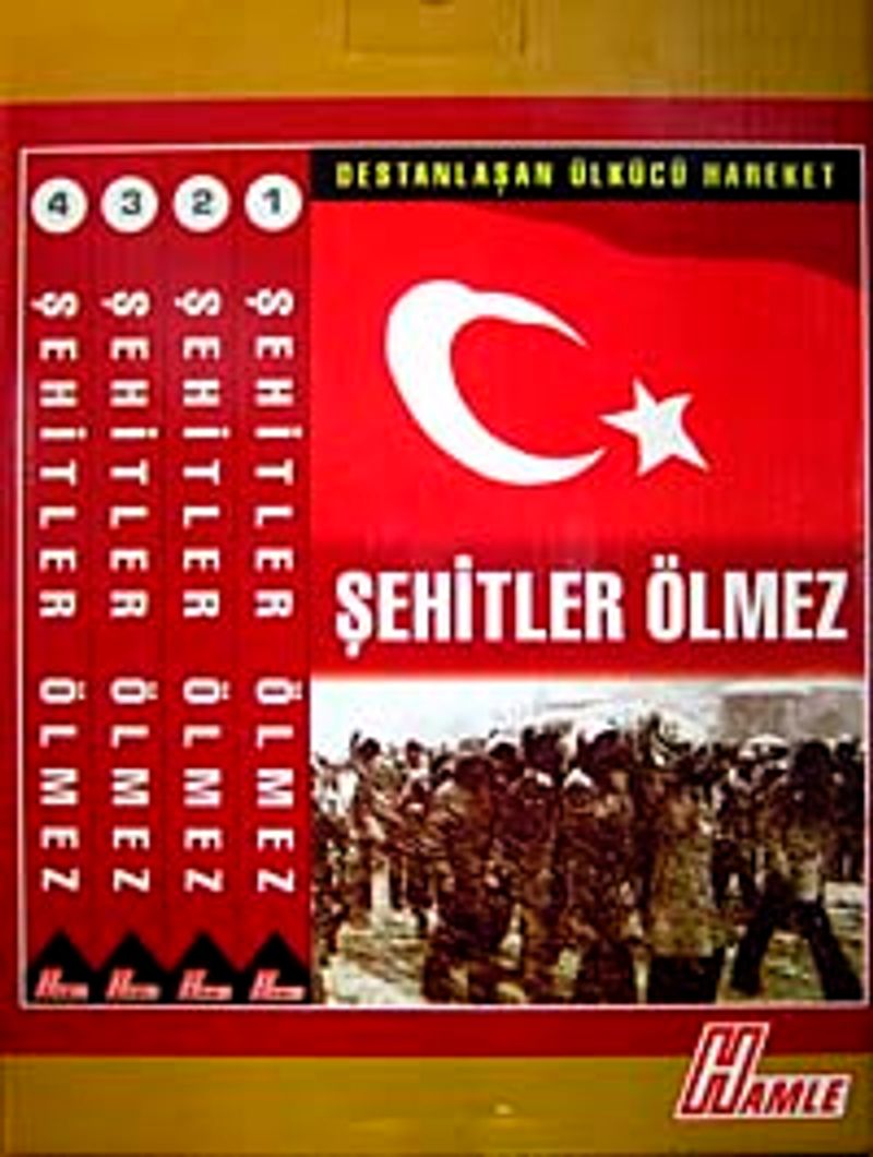 Şehitler Ölmez Destanlaşan Ülkücü Hareket (15 Cilt Takım Kutulu) kitap kapağı