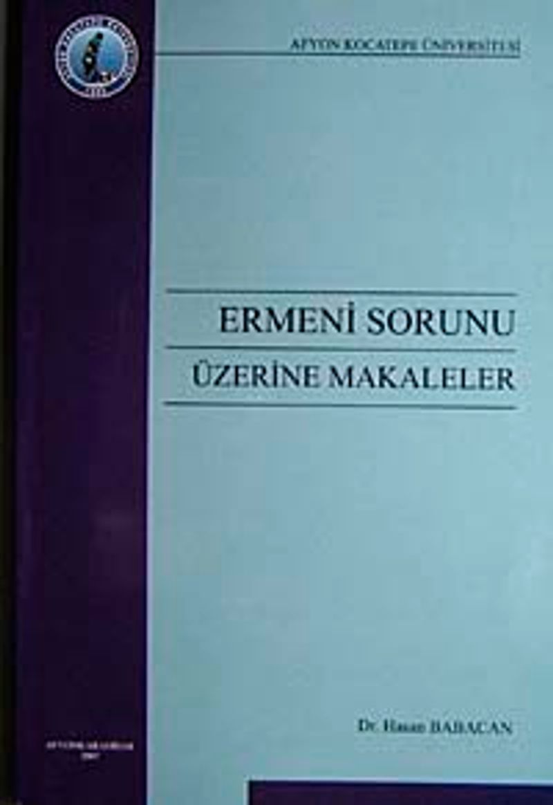 Ermeni sorunu Üzerine Makaleler kitap kapağı