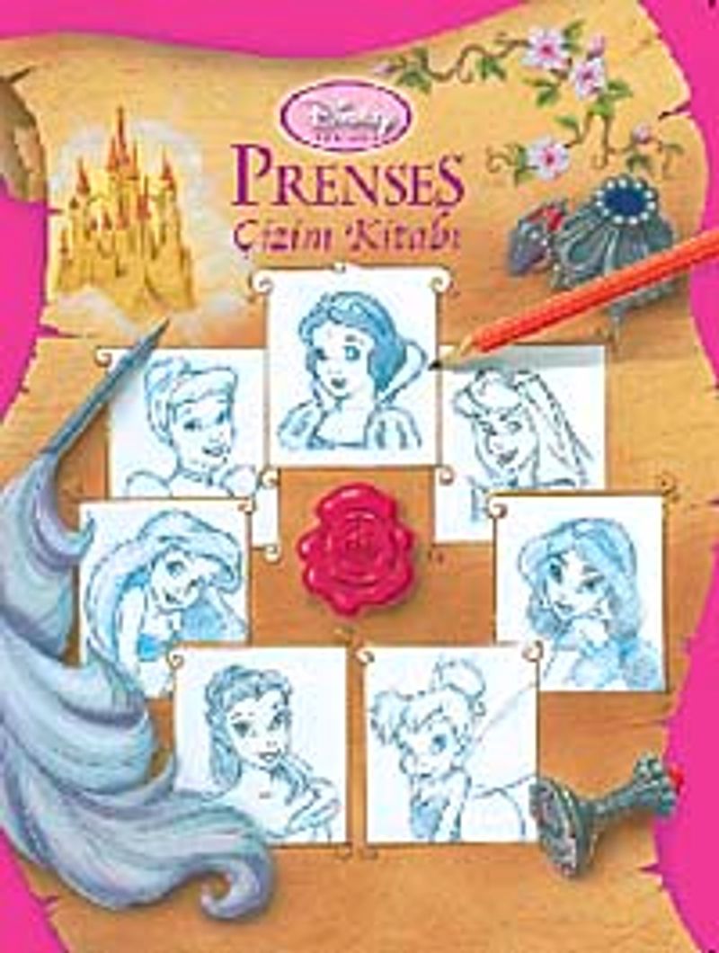 Prenses Çizim Kitabı kitap kapağı