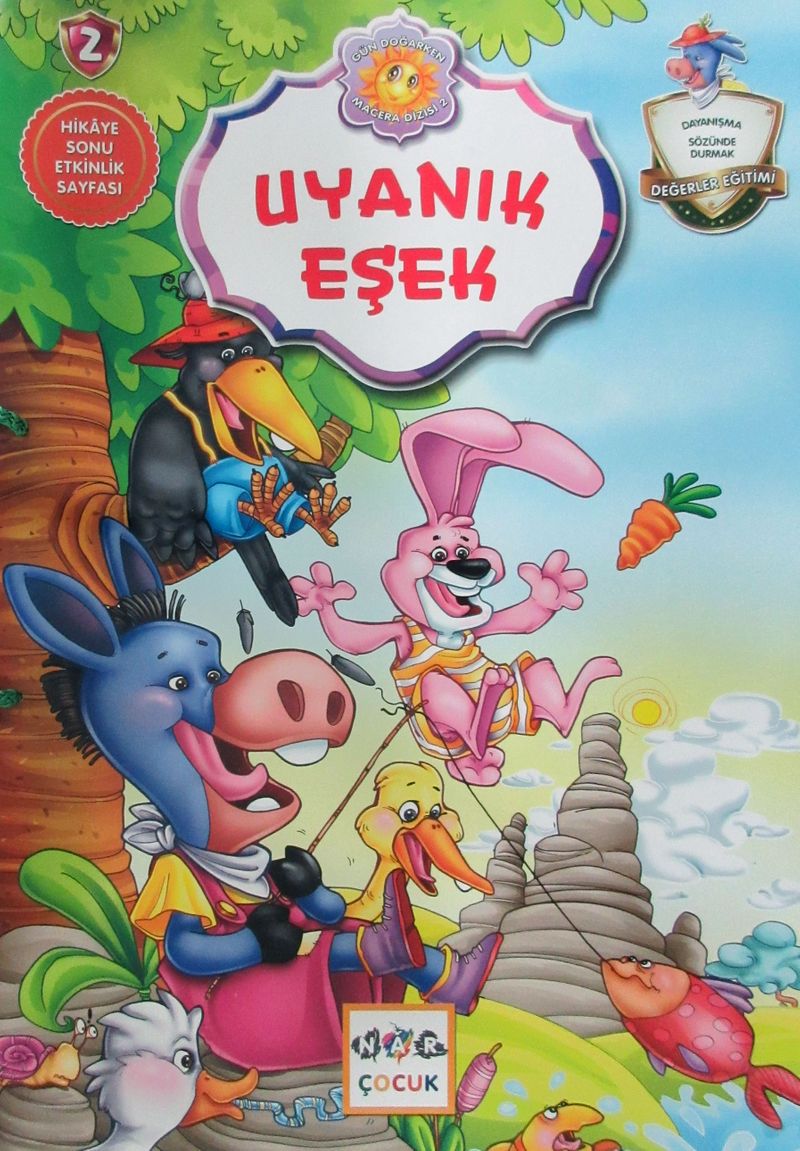 Uyanık Eşek kitap kapağı