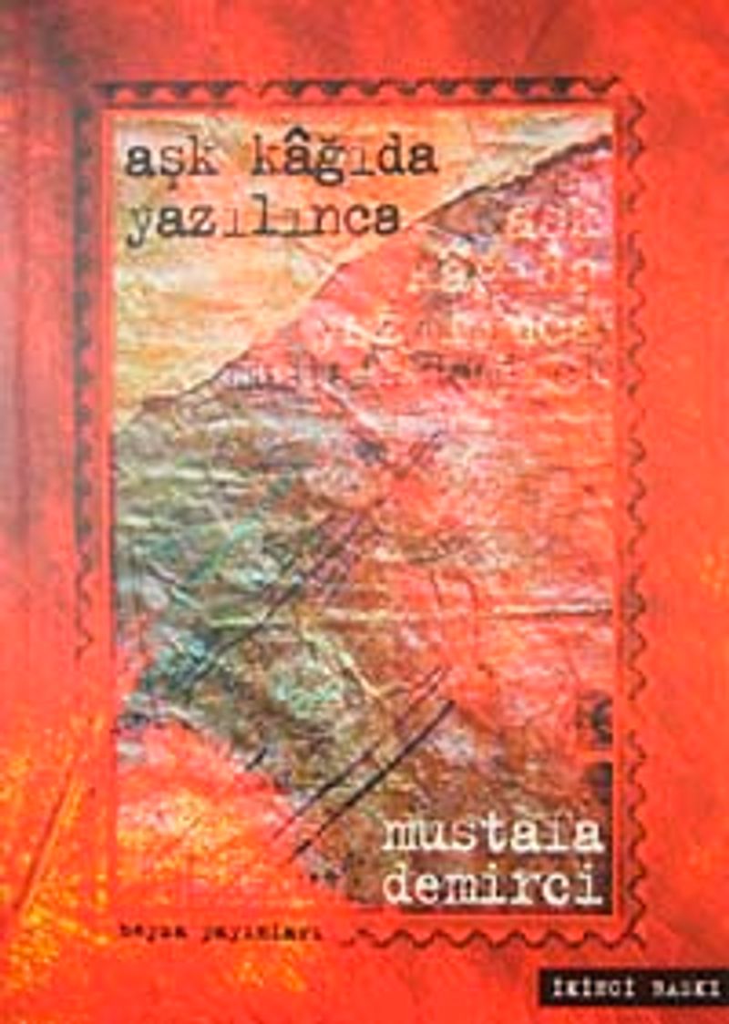 Aşk Kağıda Yazılınca kitap kapağı