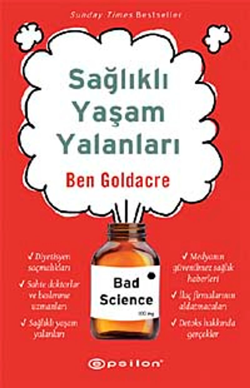 Sağlıklı Yaşam Yalanları kitap kapağı