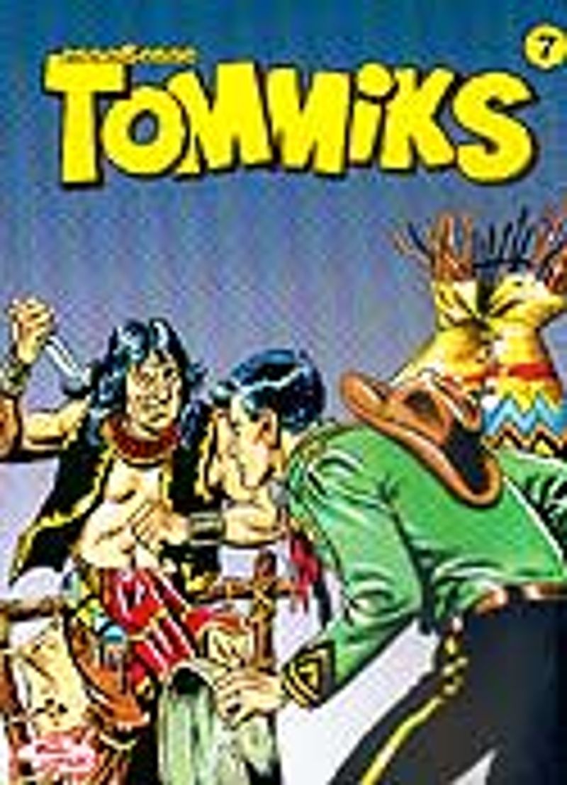 Tommiks 7 (Siyah Beyaz) kitap kapağı