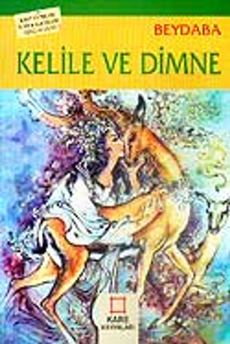 Kelile ve Dimne kitap kapağı