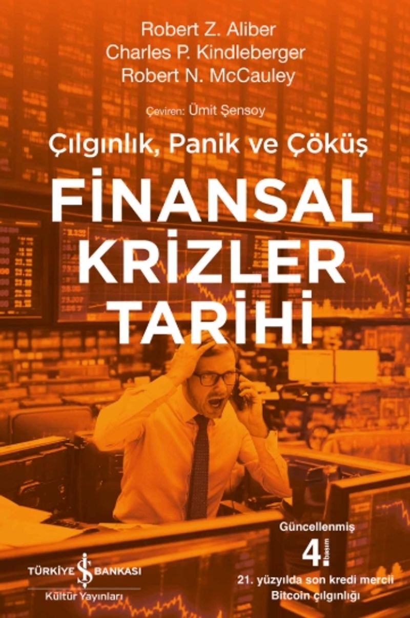 Finansal Krizler Tarihi kitap kapağı