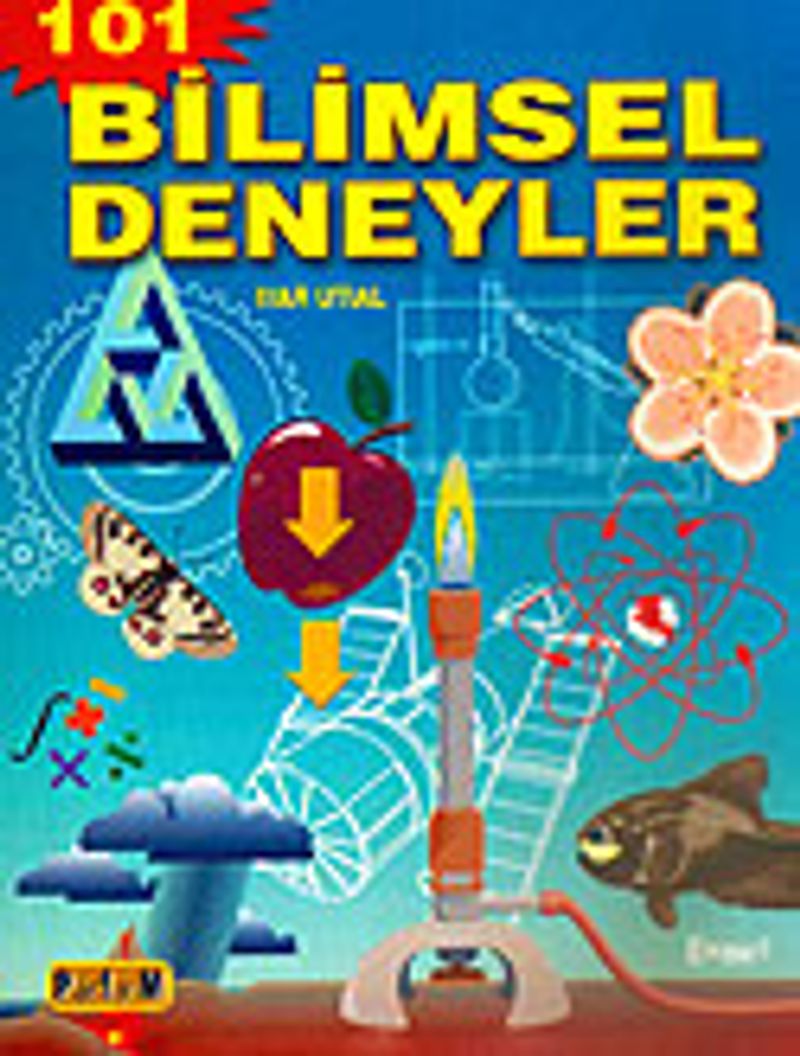 101 Bilimsel Deneyler kitap kapağı