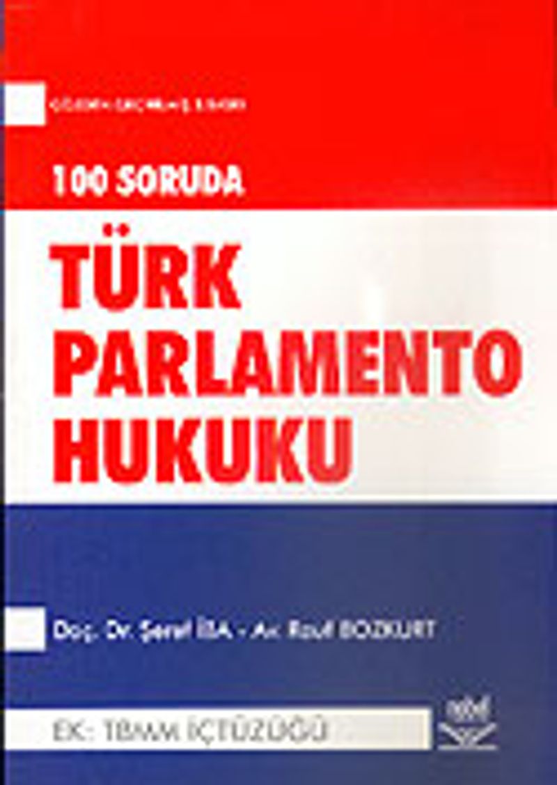 100 Soruda Türk Parlamento Hukuku kitap kapağı