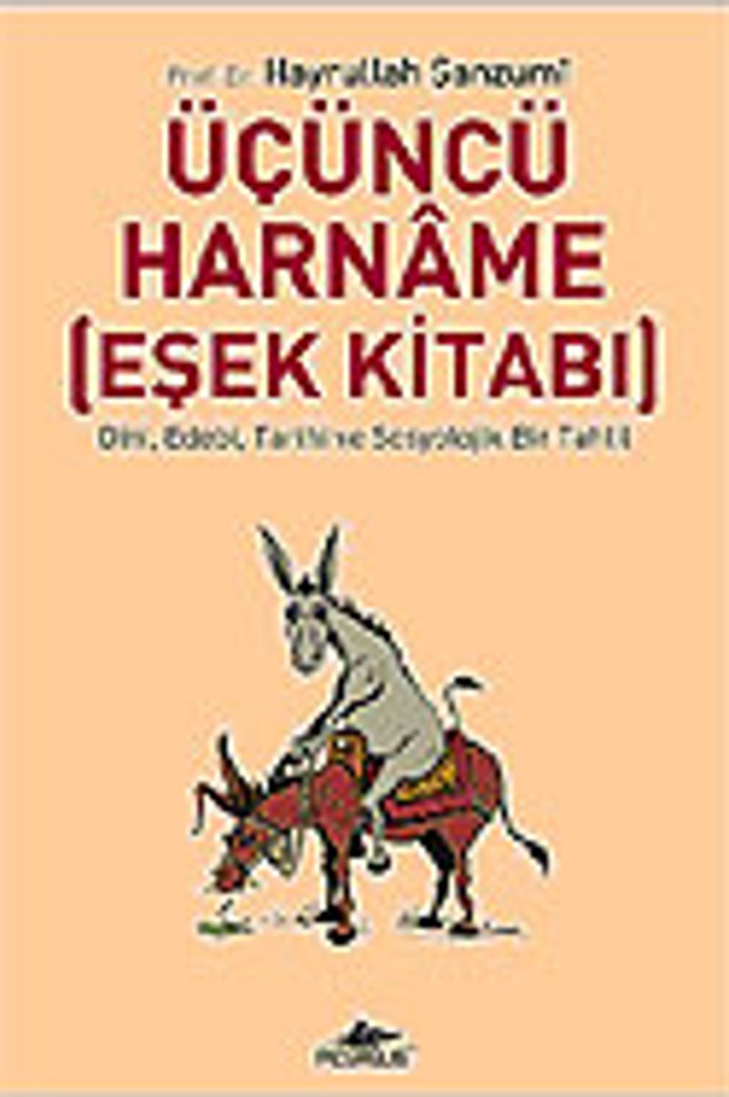 Üçüncü Harname (Eşek Kitabı) kitap kapağı