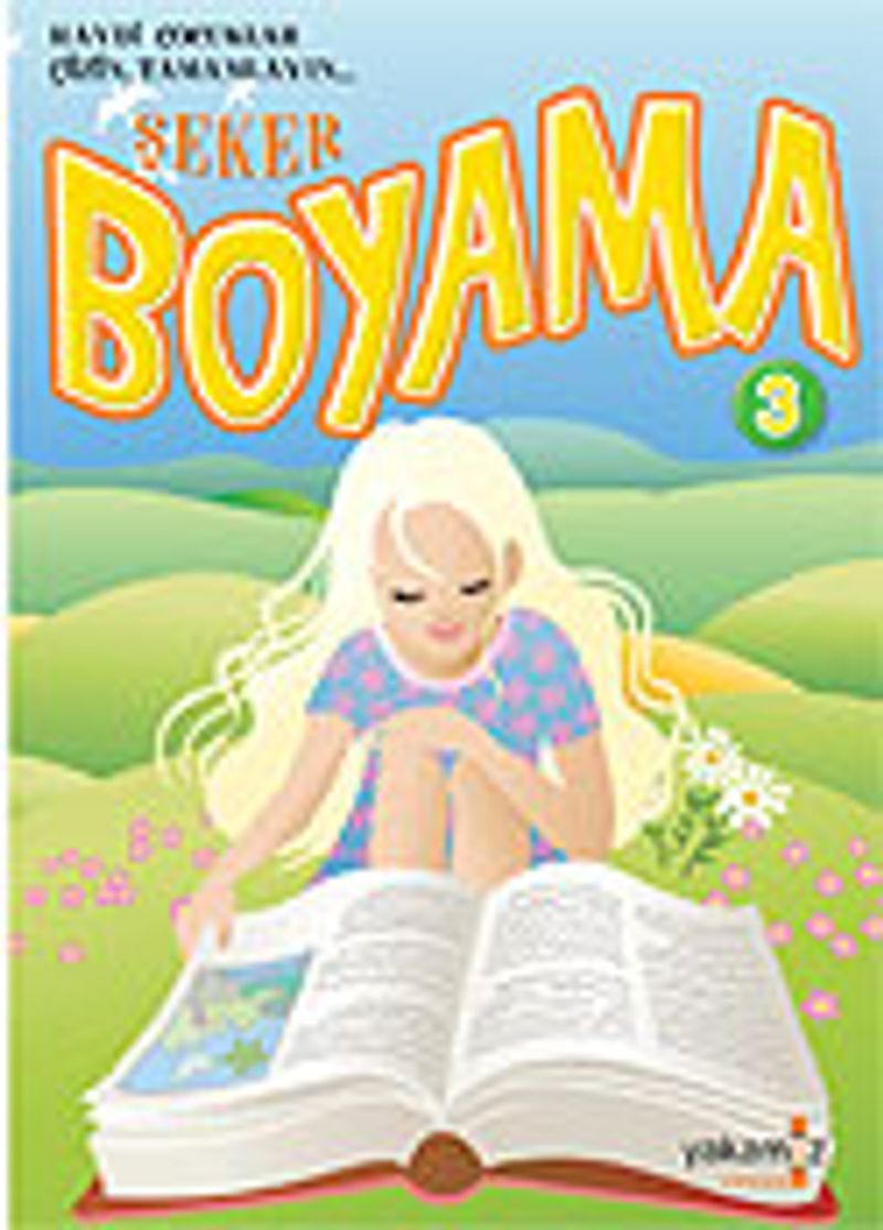Şeker Boyama 3 kitap kapağı