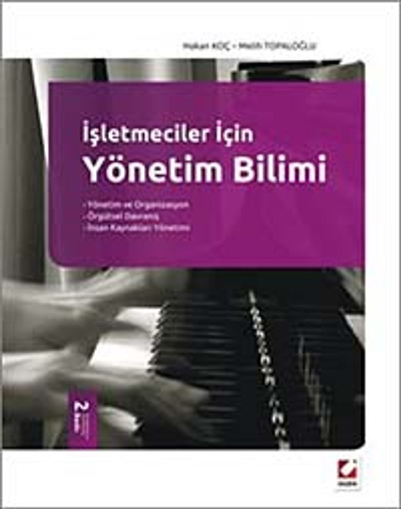 İşletmeciler İçin Yönetim Bilimi kitap kapağı