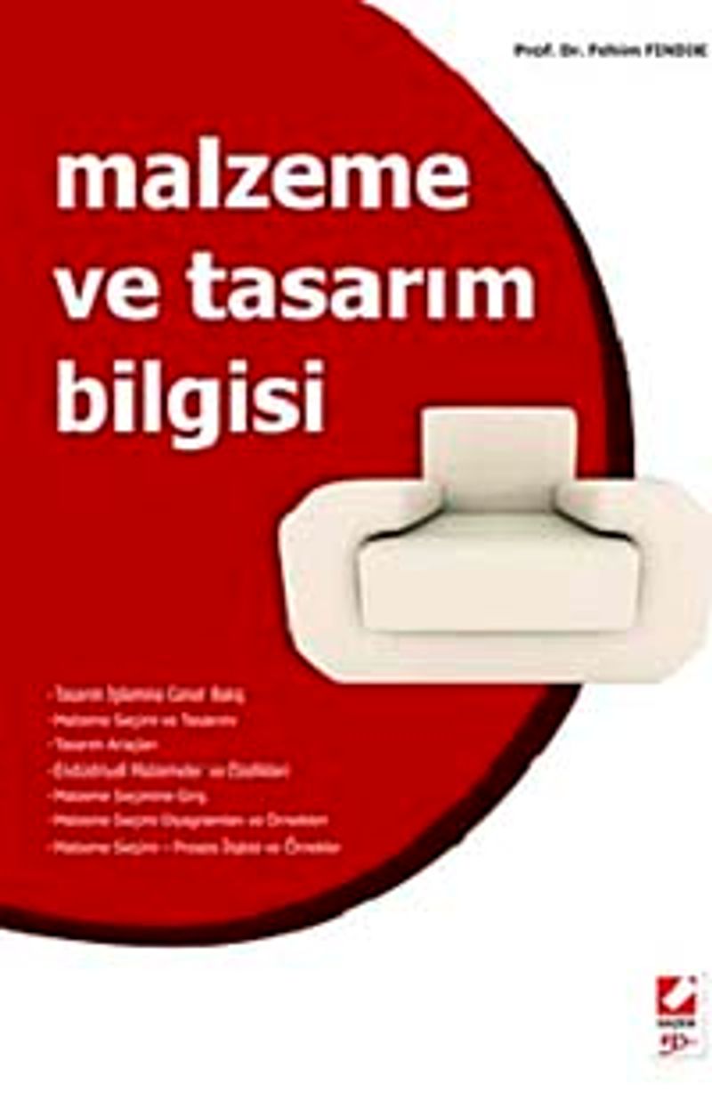 Malzeme ve Tasarım Bilgisi kitap kapağı
