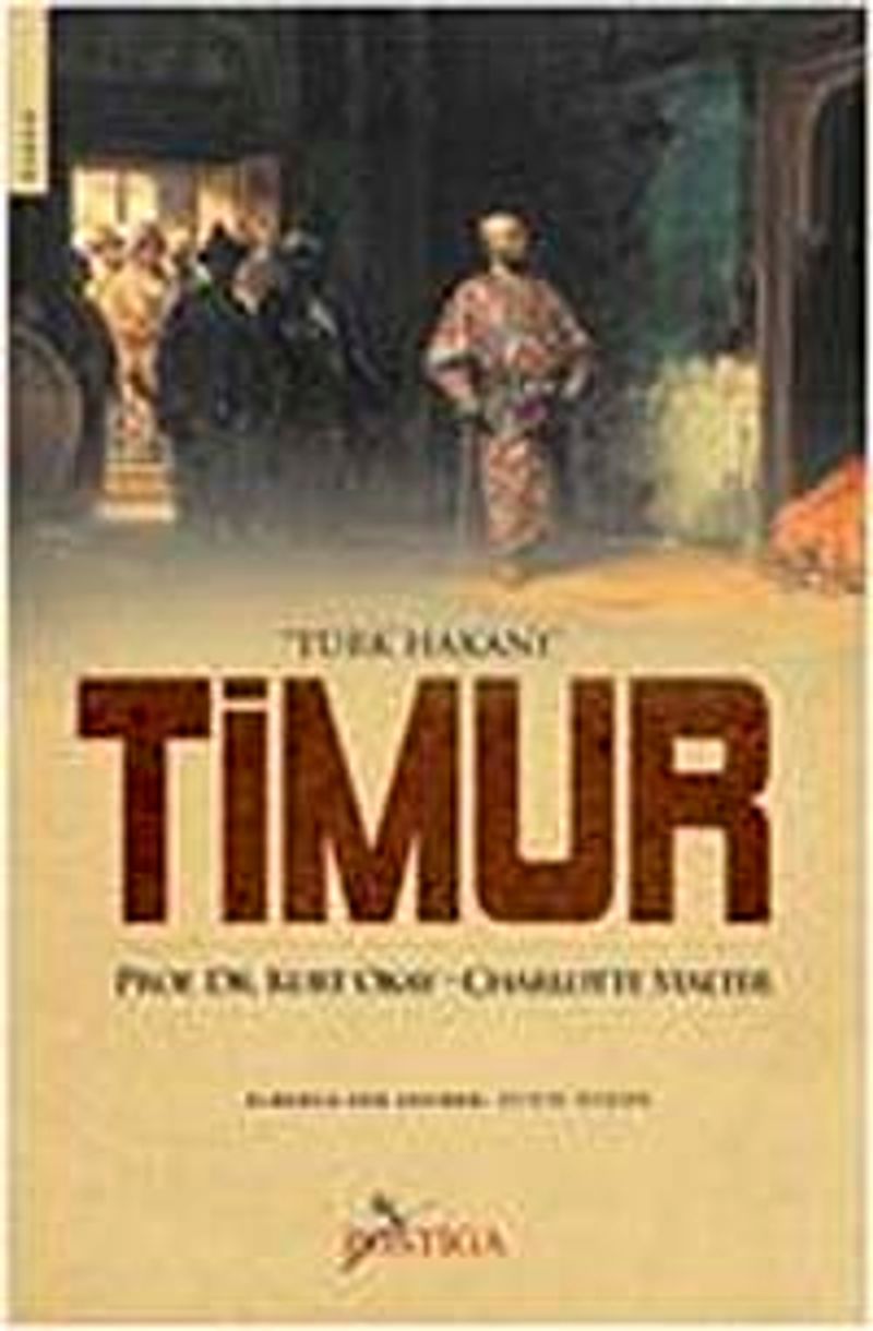 Türk Hakanı Timur kitap kapağı