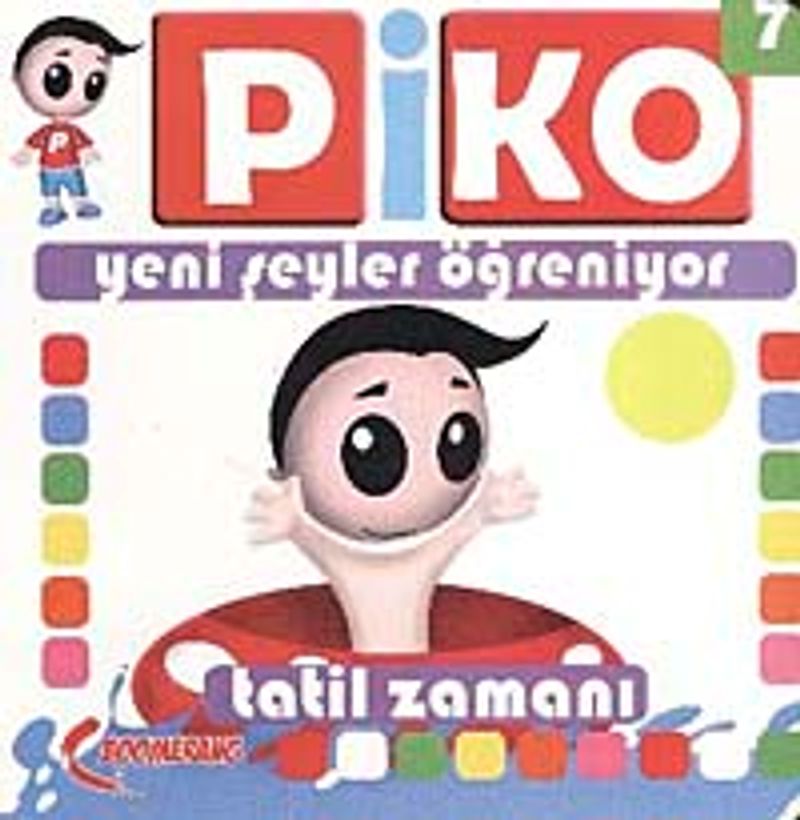 Tatil Zamanı / Piko Yeni Şeyler Öğreniyor-7 kitap kapağı