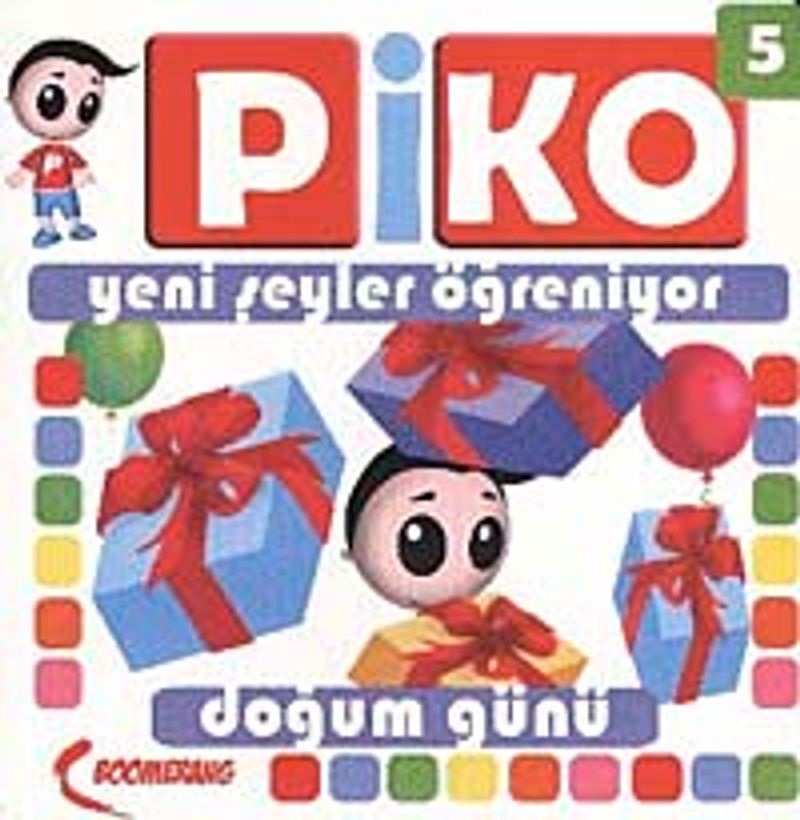 Doğum Günü / Piko Yeni Şeyler Öğreniyor-5 kitap kapağı