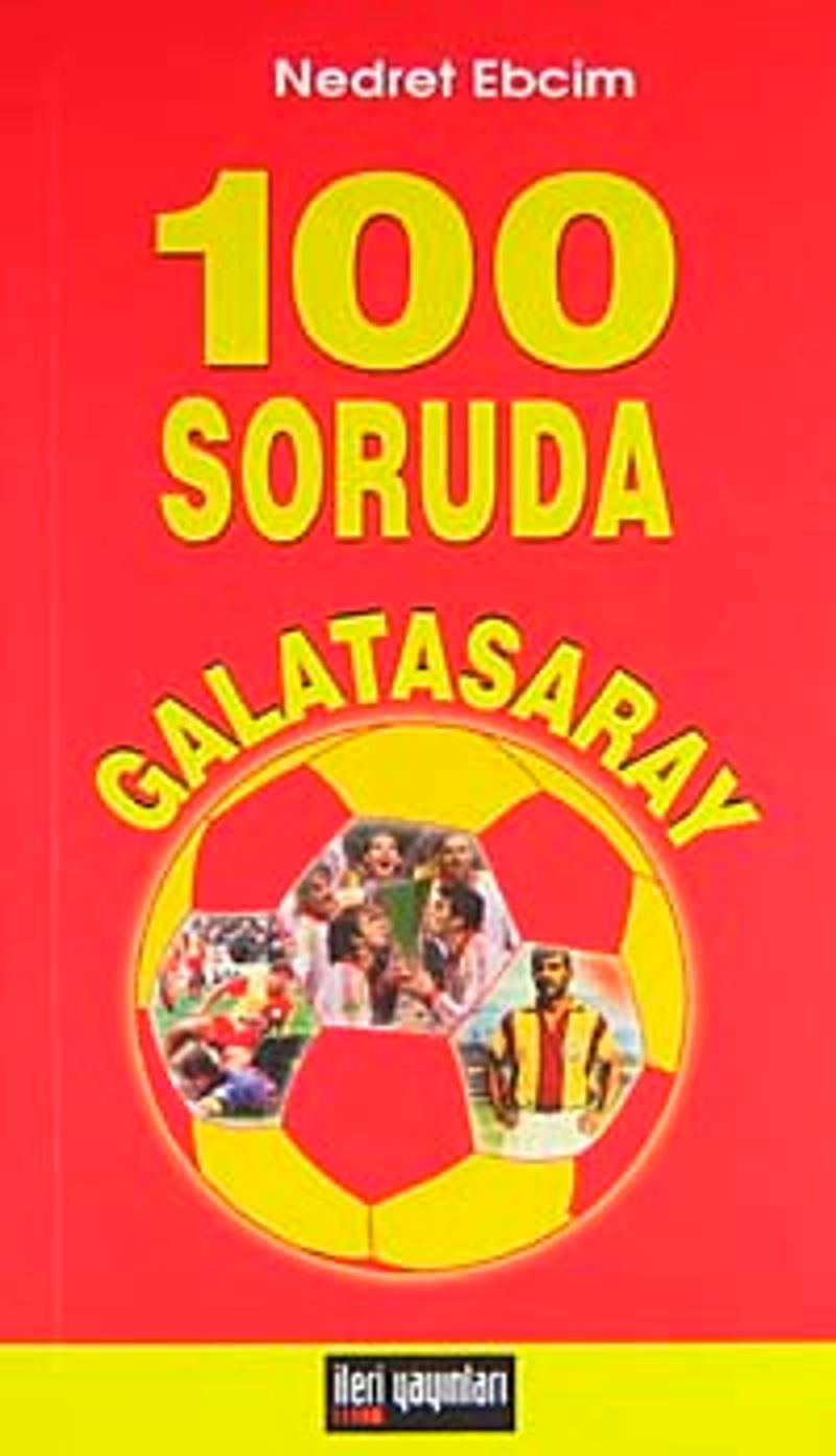 100 Soruda Galatasaray kitap kapağı