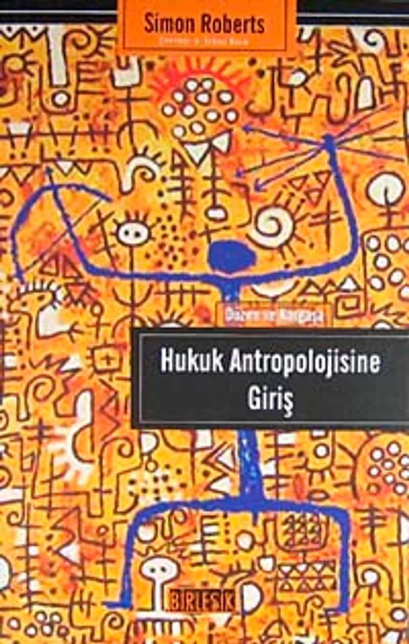 Hukuk Antropolojisine Giriş kitap kapağı