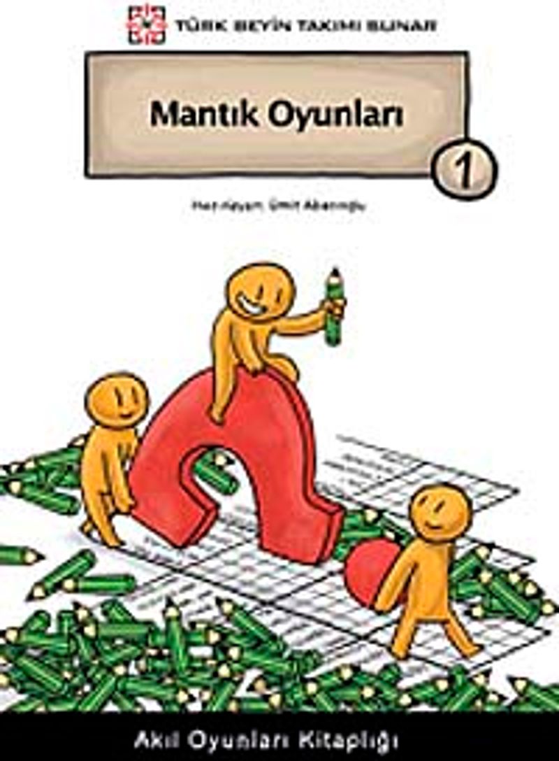 Mantık Oyunları 1(cep boy) kitap kapağı