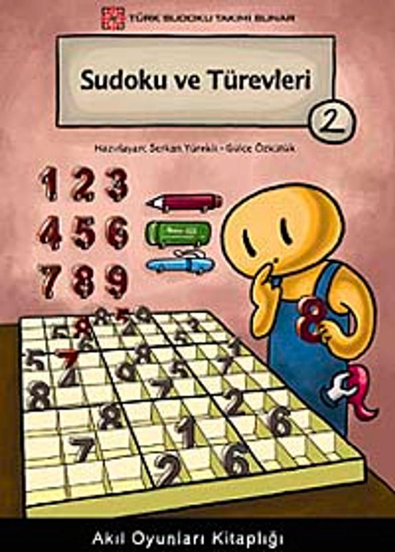 Sudoku ve Türevleri 2 kitap kapağı
