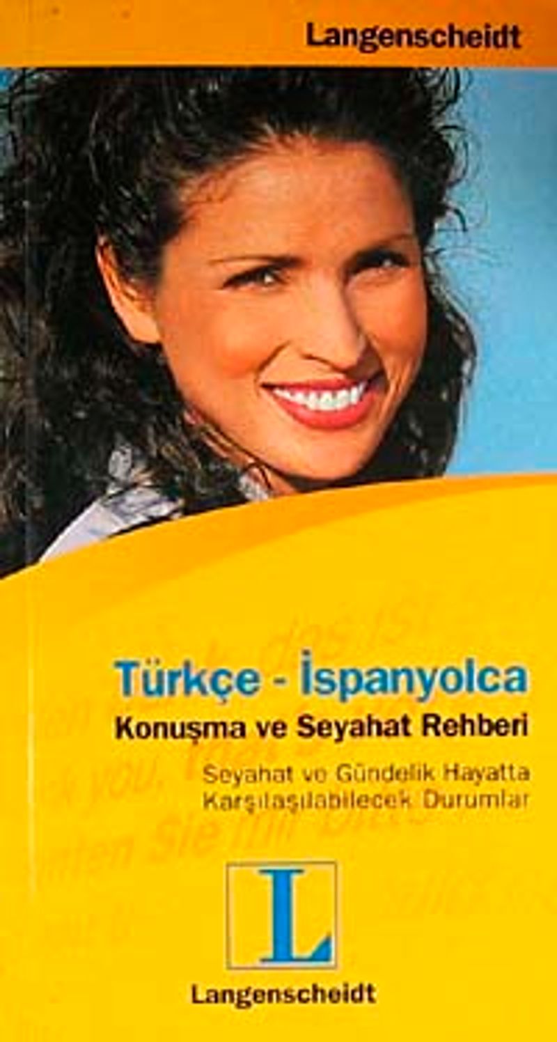 Türkçe -İspanyolca Konuşma ve Seyahat Rehberi kitap kapağı