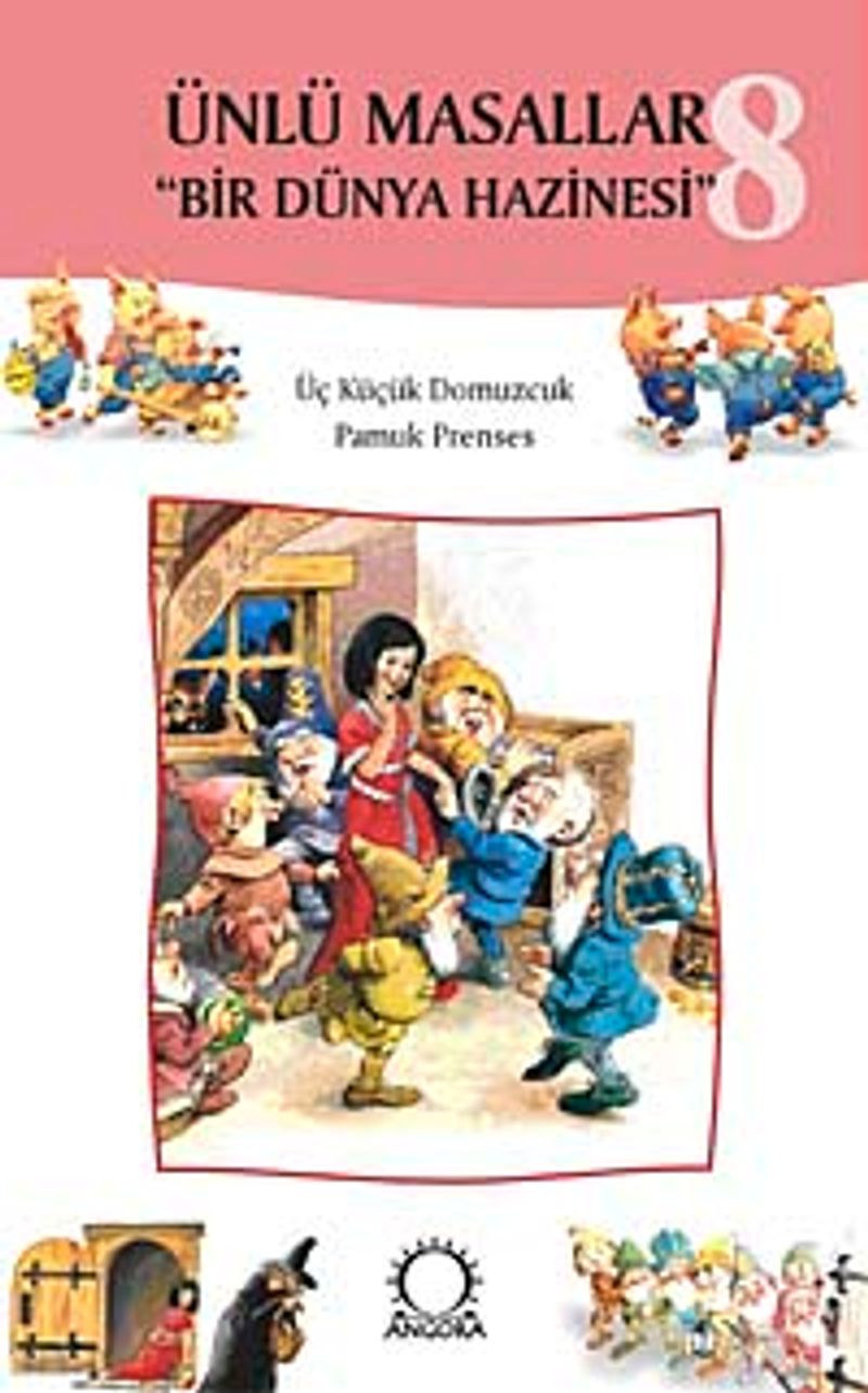 Ünlü Masallar 8 kitap kapağı