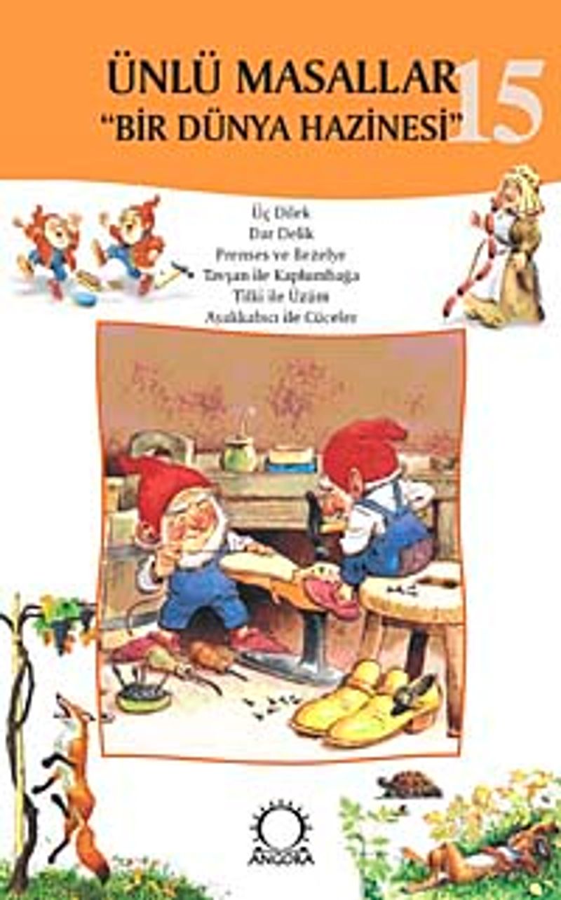 Ünlü Masallar 15 kitap kapağı