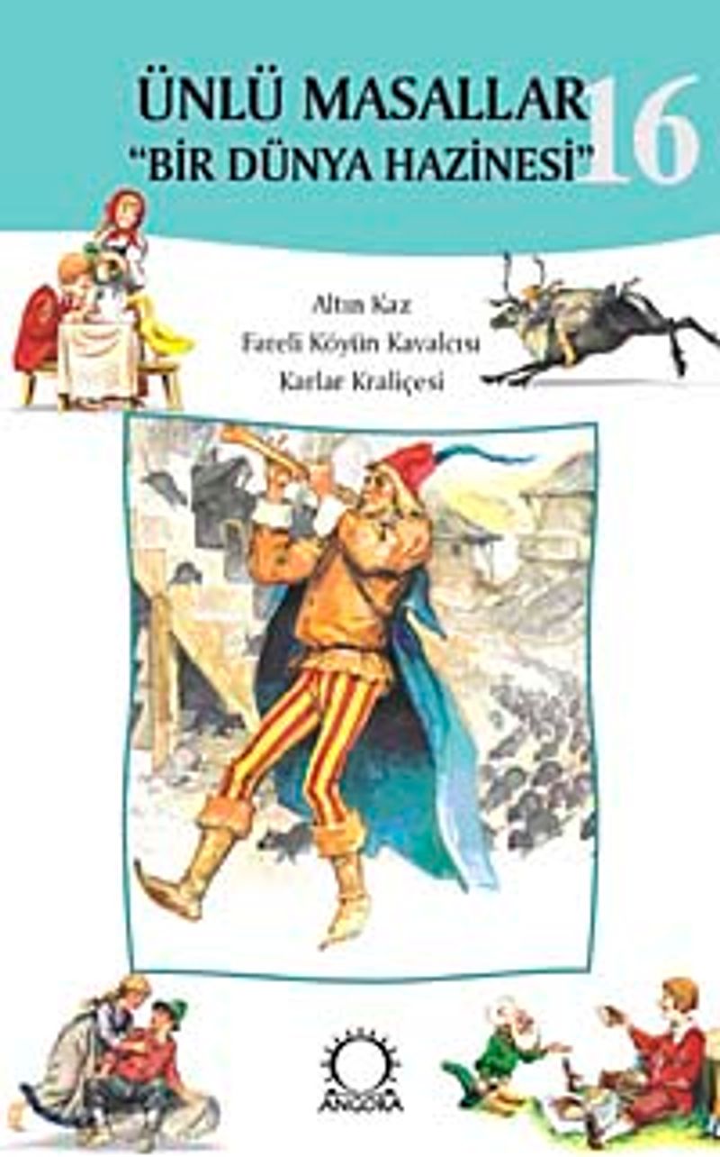 Ünlü Masallar 16 kitap kapağı