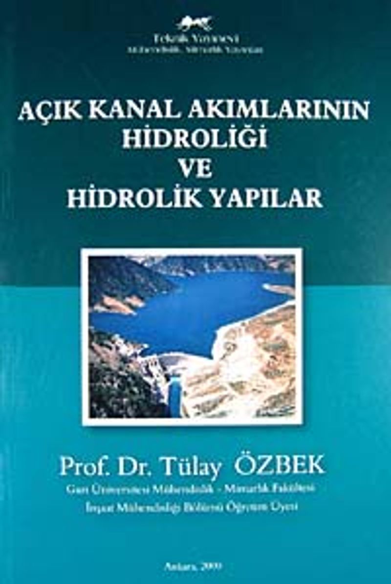 Açık Kanal Akımlarının Hidroliği ve Hidrolik Yapılar kitap kapağı